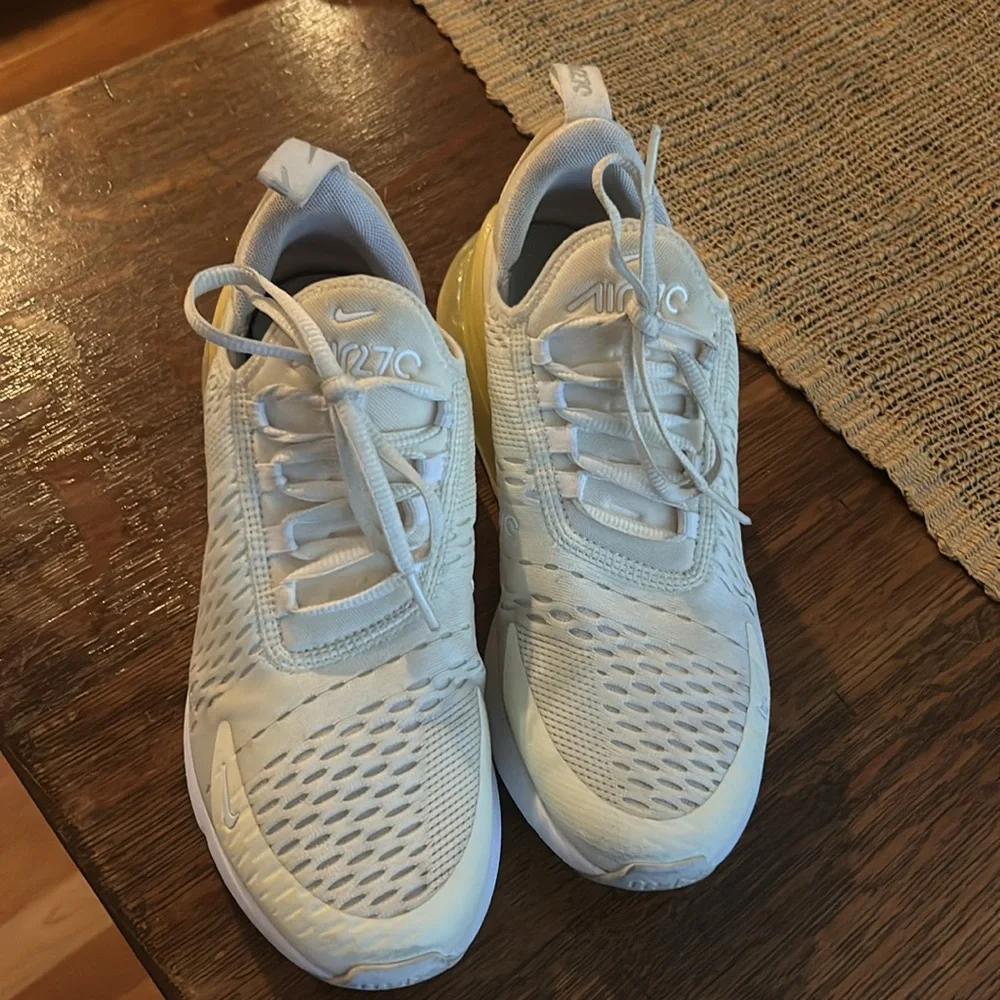 Nike air max 270 women's 8.5 chalk cream - Picture 2 of 7